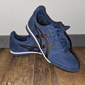 Womens Asics Onitsuka Tiger Navy Blue